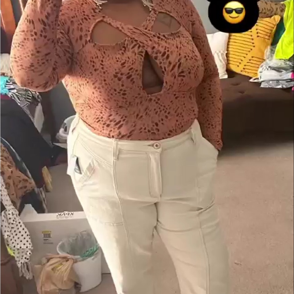 Wild Fable Cutout Bodysuit